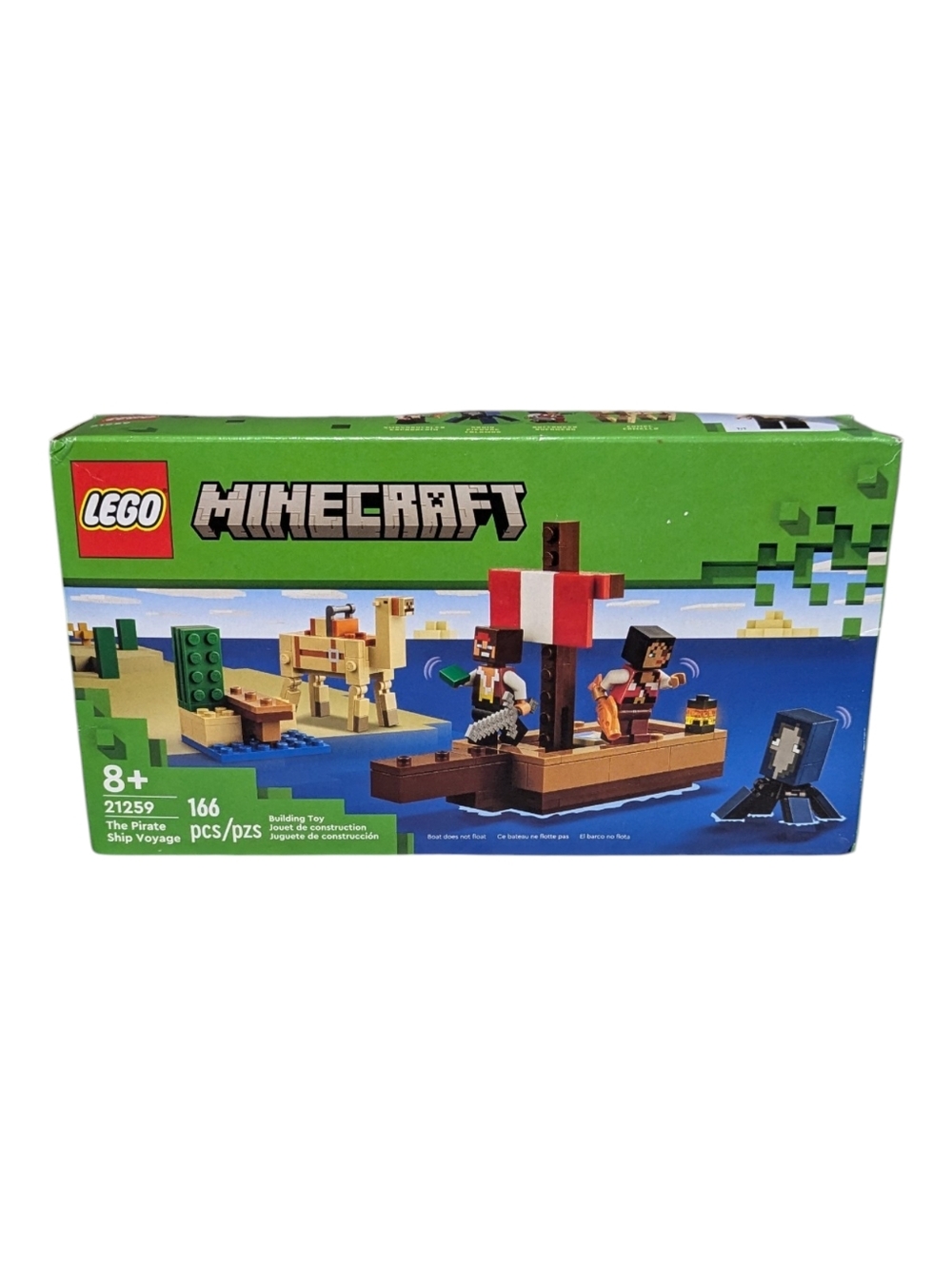 Lego Minecraft 21259 The Pirate Ship Voyage New